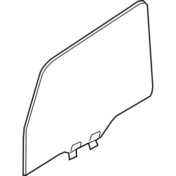 Jeep 68280919AB Door Glass