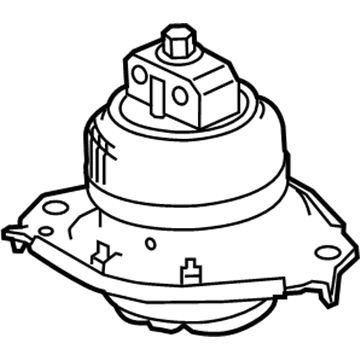 Chrysler 68062143AH Motor Mount