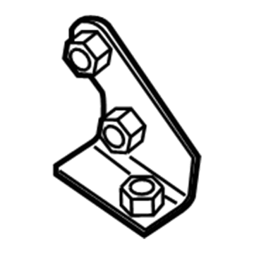 Jeep 68186540AB Tow Hook Mount Bracket