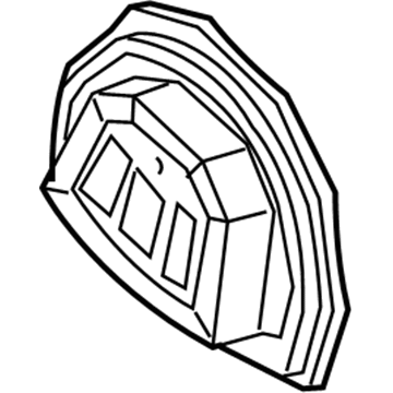 2005 Dodge Sprinter 3500 Steering Column Cover - ZF47CSSAA