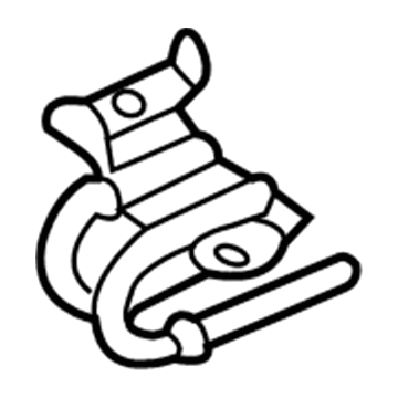 Ram 68193158AA Front Pipe Bracket