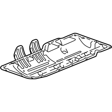Dodge 53020675AE Oil Pan Gasket