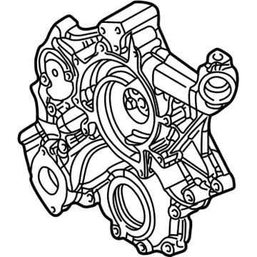 Dodge 53021714AB Timing Cover