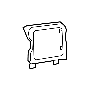 Jeep 6AB55TX7AB Radio Bezel