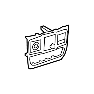 Jeep 6CB79TX7AD Switch Bezel