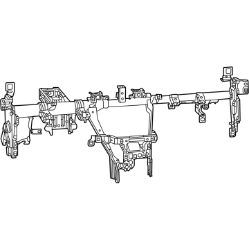 Dodge 68663321AA Reinforcement Beam