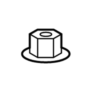 Jeep 6101736 Capacitor Nut