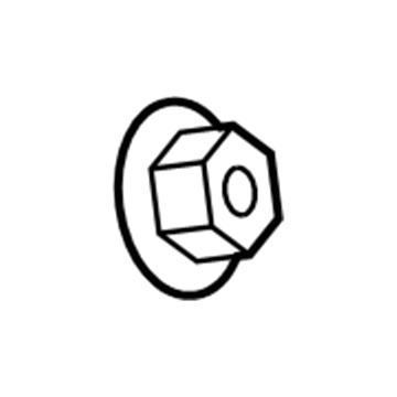Jeep 5097674AA ECM Nut