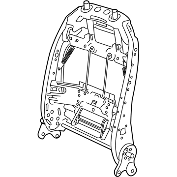 Jeep 68471675AA Seat Back Frame