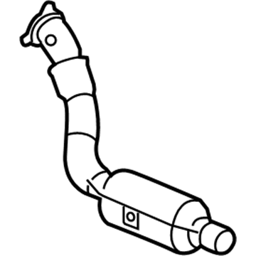 2006 Chrysler Pacifica Catalytic Converter - 4809660AF