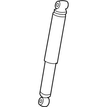 Mopar 52088673AE Shock Absorber, Rear Mopar 52088673AE Shock Absorber, Rear