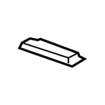 Dodge 68050092AA Foot Rest