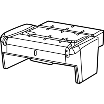 Mopar 68299867AA Foam Seat Cushion Front