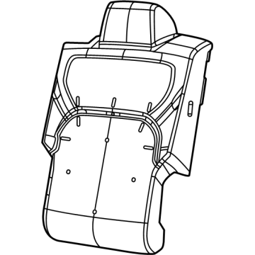 Ram 68299865AB Seat Back Pad