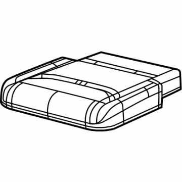 Mopar 7UT31BD3AA Cover - Front Seat Cushion
