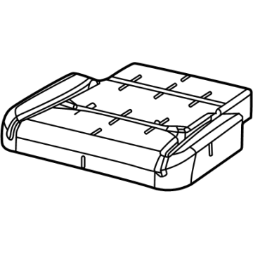 Ram 68299868AB Seat Cushion Pad
