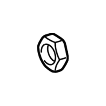Dodge 5183872AA Power Booster Nut