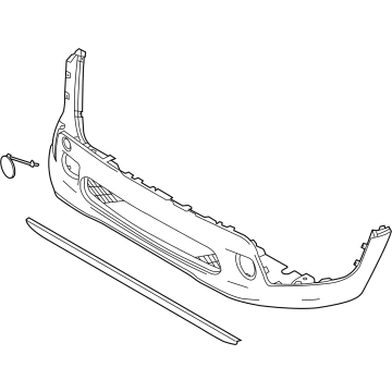 Jeep Renegade Bumper - 6VZ71LXHAA