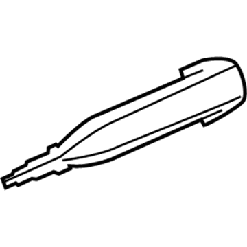 Jeep 1SZ34AXRAD Handle, Outside