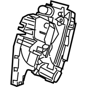 Jeep 68466852AA Latch