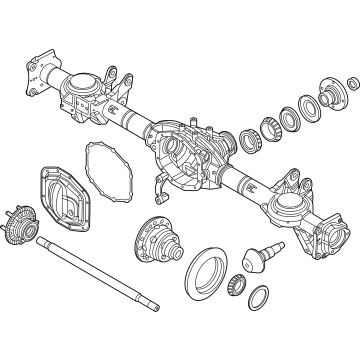 Mopar 68585347AA Axle - Rear Complete Mopar 68585347AA Axle - Rear Complete