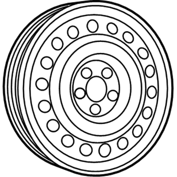 Dodge Spare Wheel - 68206561AA