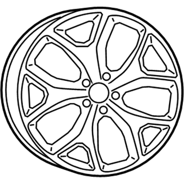 Dodge Spare Wheel - 1ZV91LAUAB