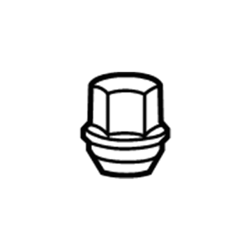 Chrysler Lug Nuts - 6509873AA