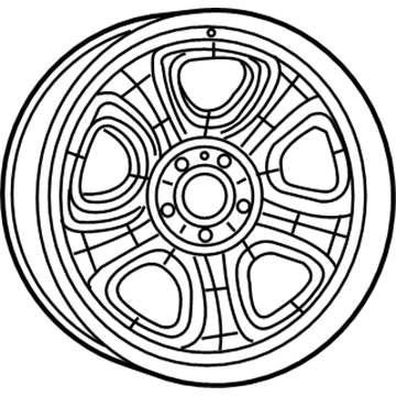 Dodge Magnum Spare Wheel - 4895425AE
