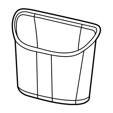 Chrysler 68312207AB Storage Pocket