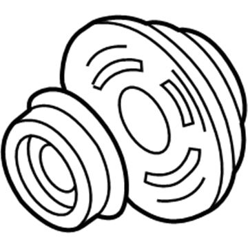 Chrysler 5014573AA Clutch & Pulley