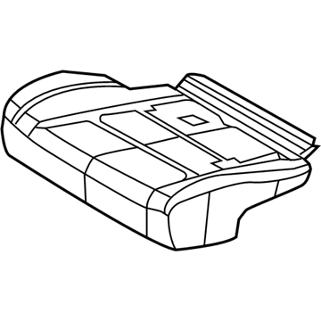 Dodge 68163768AA Seat Cushion Pad