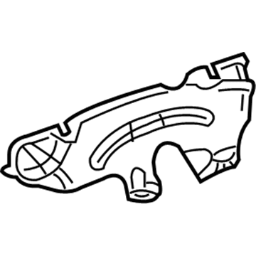 Chrysler 4892164AB Exhaust Shield