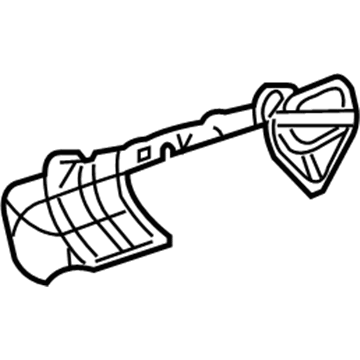 Chrysler 4892165AC Exhaust Shield