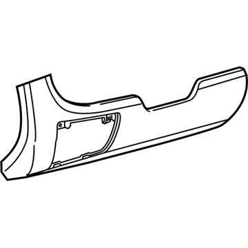 Ram Steering Column Cover - 1YB23JXWAA