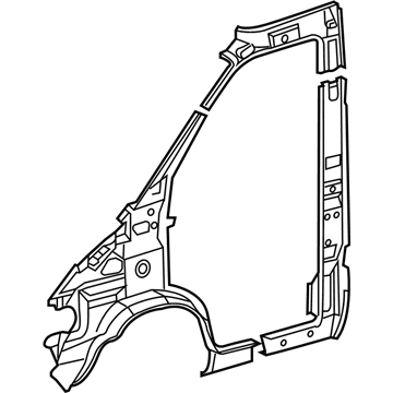Dodge 5121784AA Inner Pillar
