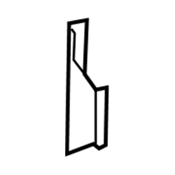 Mopar 5133552AA Pillar Reinforcement, Driver Side