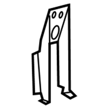 Dodge 5104189AA Pillar Reinforcement