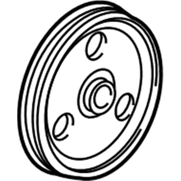 Chrysler 4668448AA Pulley
