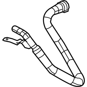Jeep 52014627AB Heater Hose