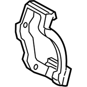 Ram 68049160AC Caliper Support