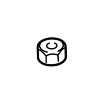 Jeep 6505670AA Silencer Nut