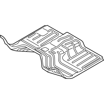 Ram 68268050AD Front Floor Pan