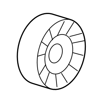 Chrysler 4891720AA Tension Pulley