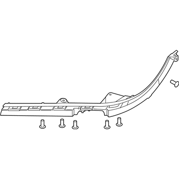 Chrysler 68329836AA Headlamp Assembly Mount Bracket
