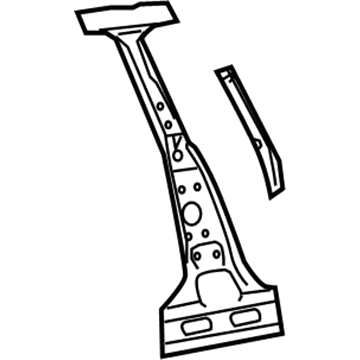 Chrysler 5161792AB Inner Center Pillar