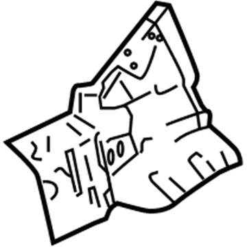 Chrysler 4814842AF Apron Panel