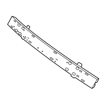 Dodge 68100209AF Impact Bar