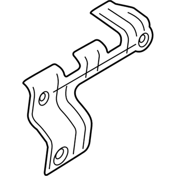 Jeep 5142614AA Exhaust Manifold Shield