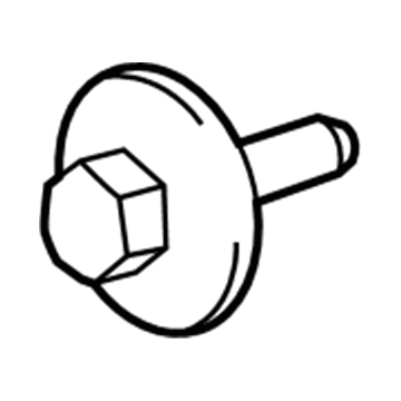 Jeep 6509487AA Idler Pulley Bolt